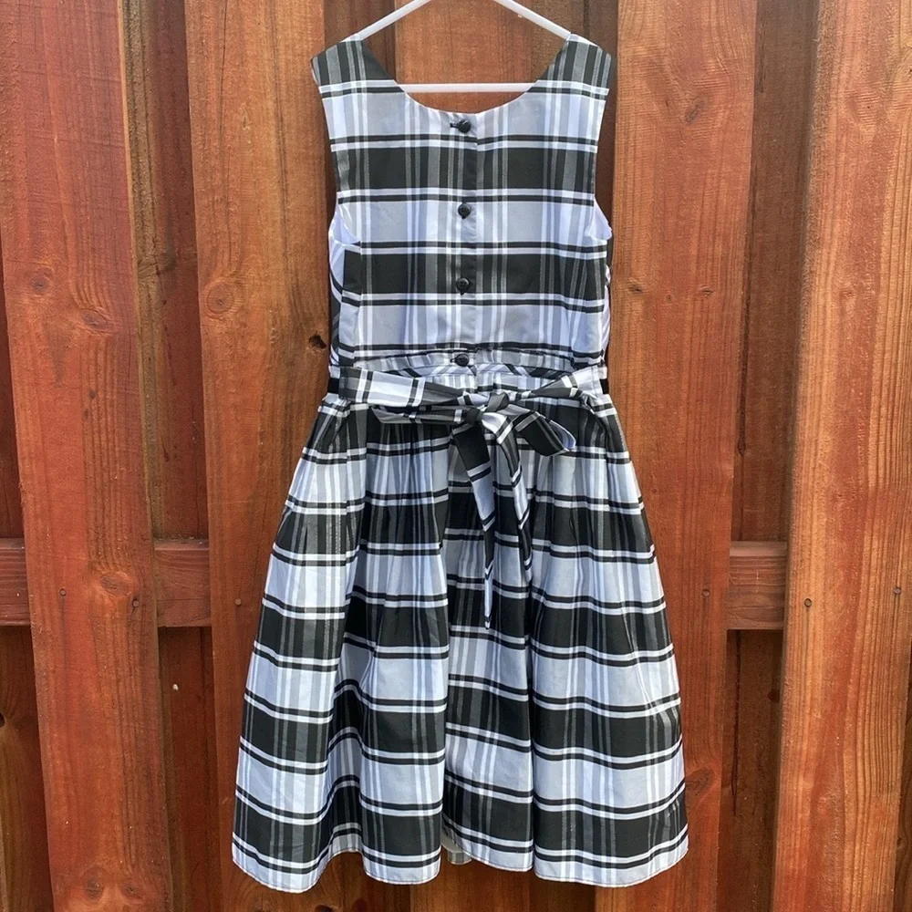 Jona Michelle Plaid Special Occasion Dress Size 12 Girls